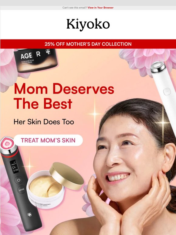 Mom deserves this on her special day 💖