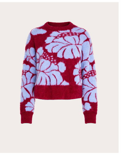 Intarsia Floral Soft Touch Jumper