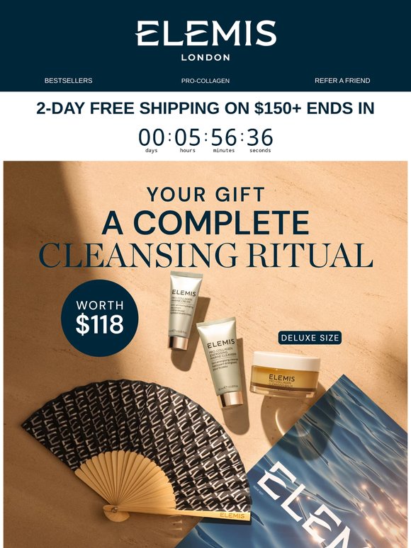 Your Double Cleanse and Hydration Gift Is Here