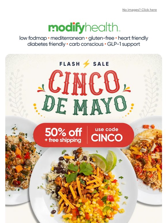 Limited Time ✨ 50% Off for Cinco de Mayo