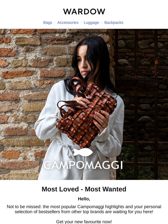 Shop our bestsellers from Campomaggi now!
