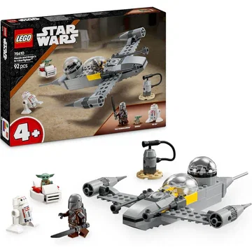 Lego Star Wars 75410 Mando And Grogus Figures N-1 Starfighter Construction Set