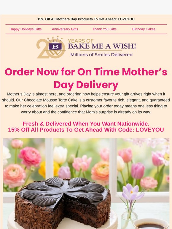 Worried About Timing? There’s Still Time to Delight Mom