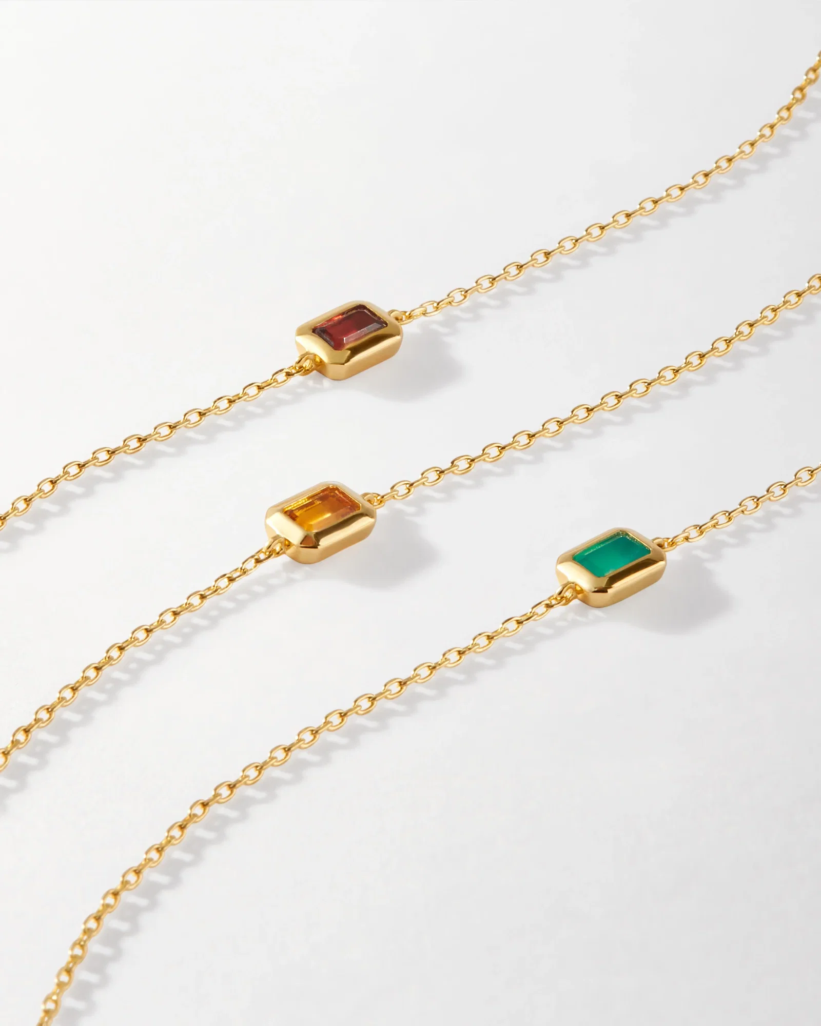 Image of Deco Birthstone Bracelet