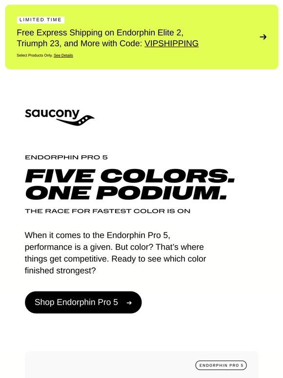 The Endorphin Pro 5 Colorways, Ranked