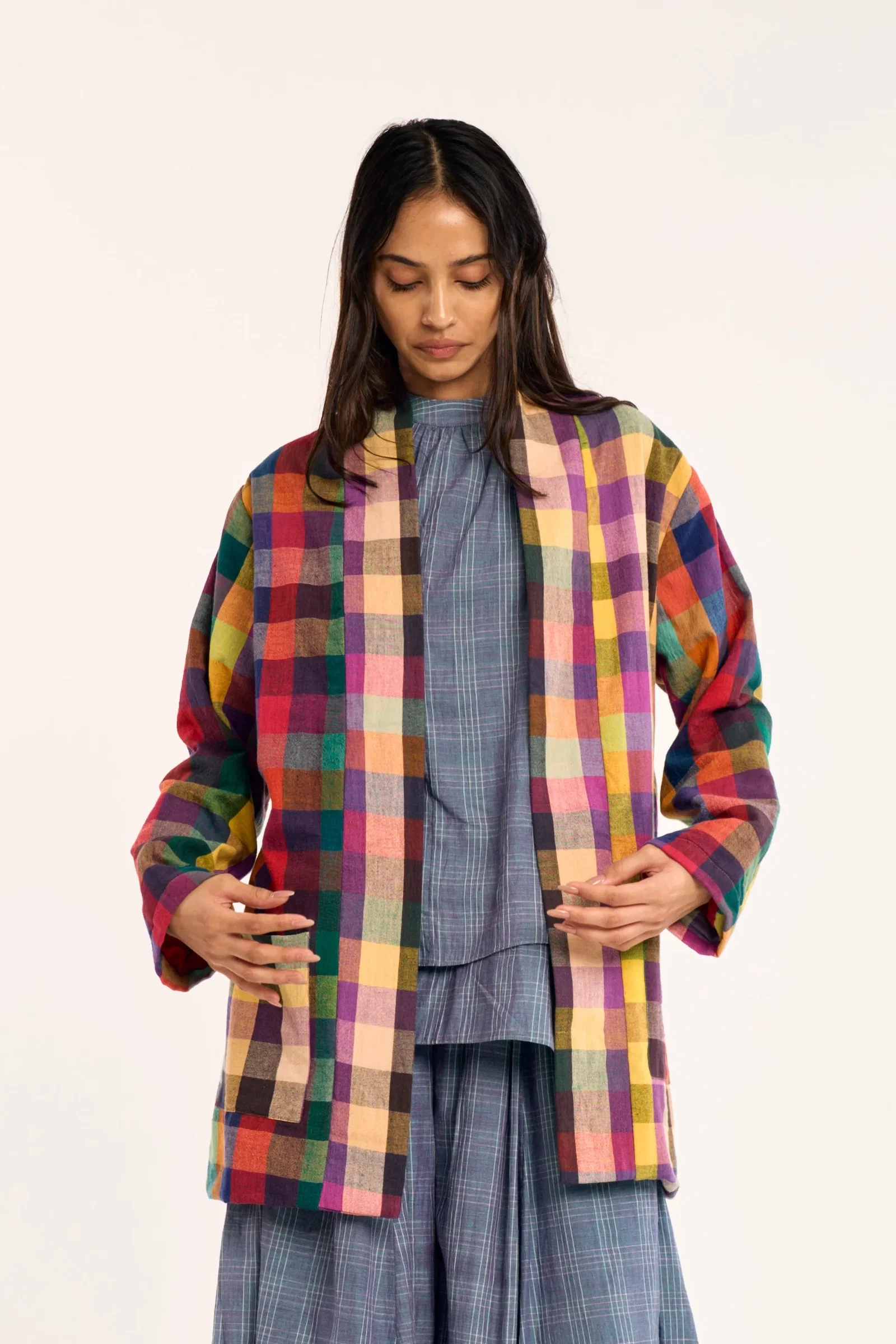 Image of HARBOR JACKET | CARAVAN CHEX