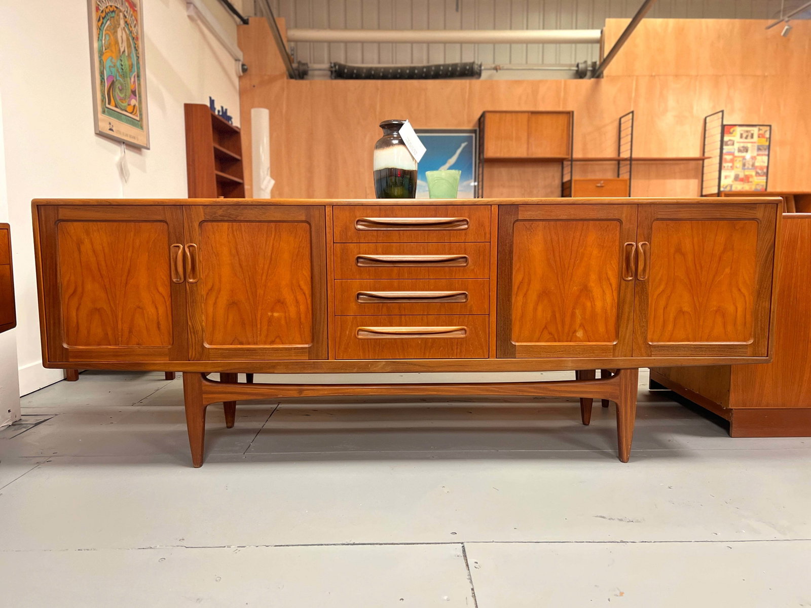 G Plan Fresco Teak Sideboard, Long John