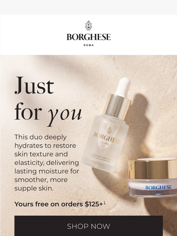 A Gift of Restorative Hydration ($103 Value)