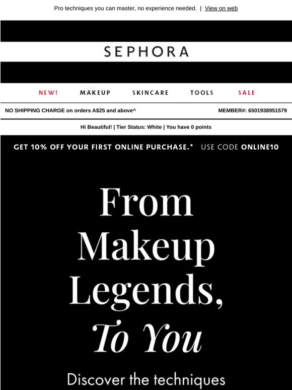 Get inspired by makeup legends 🎨