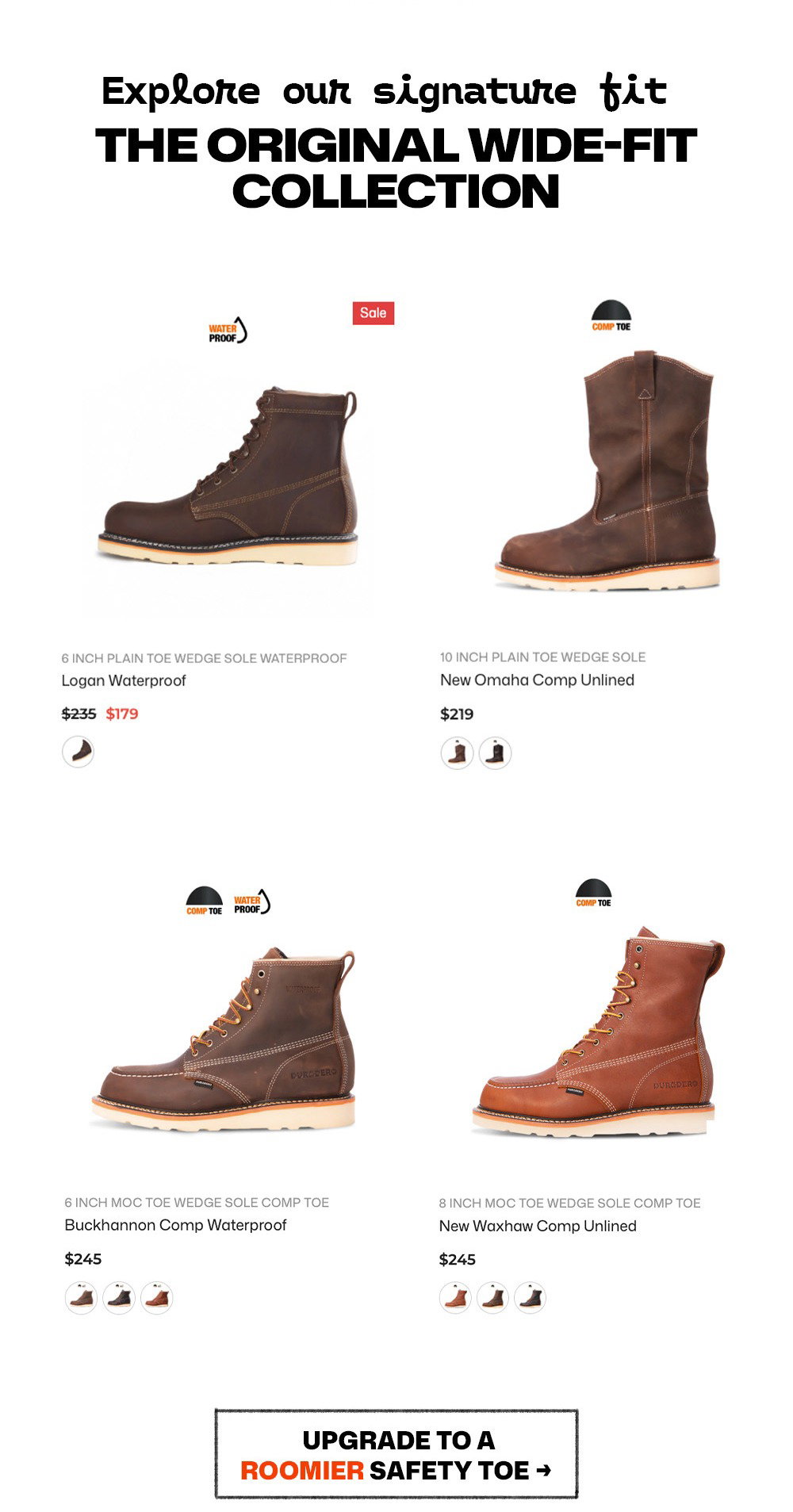 Duradero Waterproof Work Boots