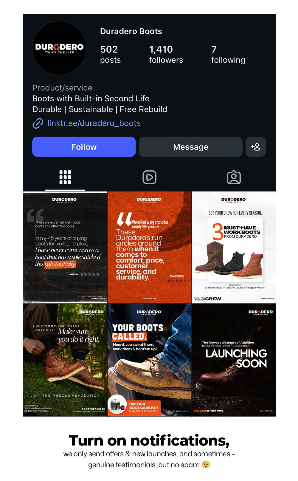 Duradero Boots