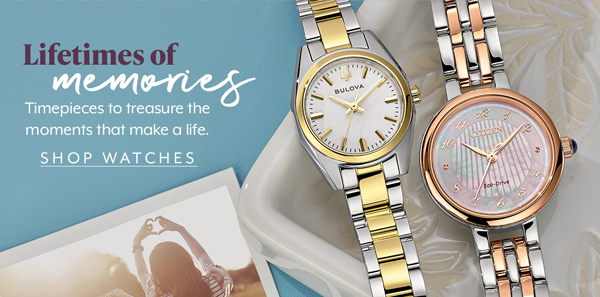 Lifetimes Of Memories. Shop Watches