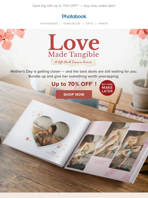 Don't Miss These Mother's Day Savings 🎁