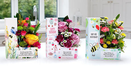 L shape flowercards
