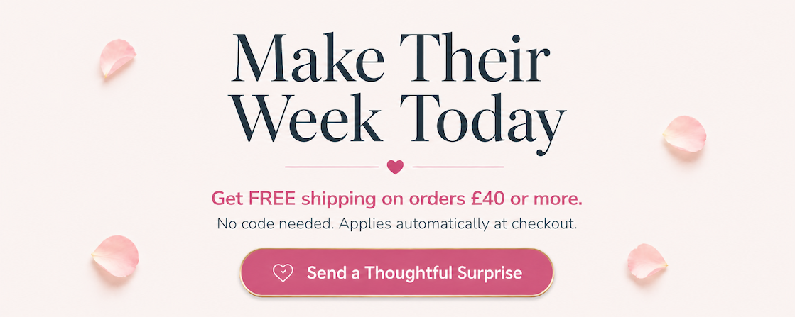 Get FREE shipping on orders £40 or more