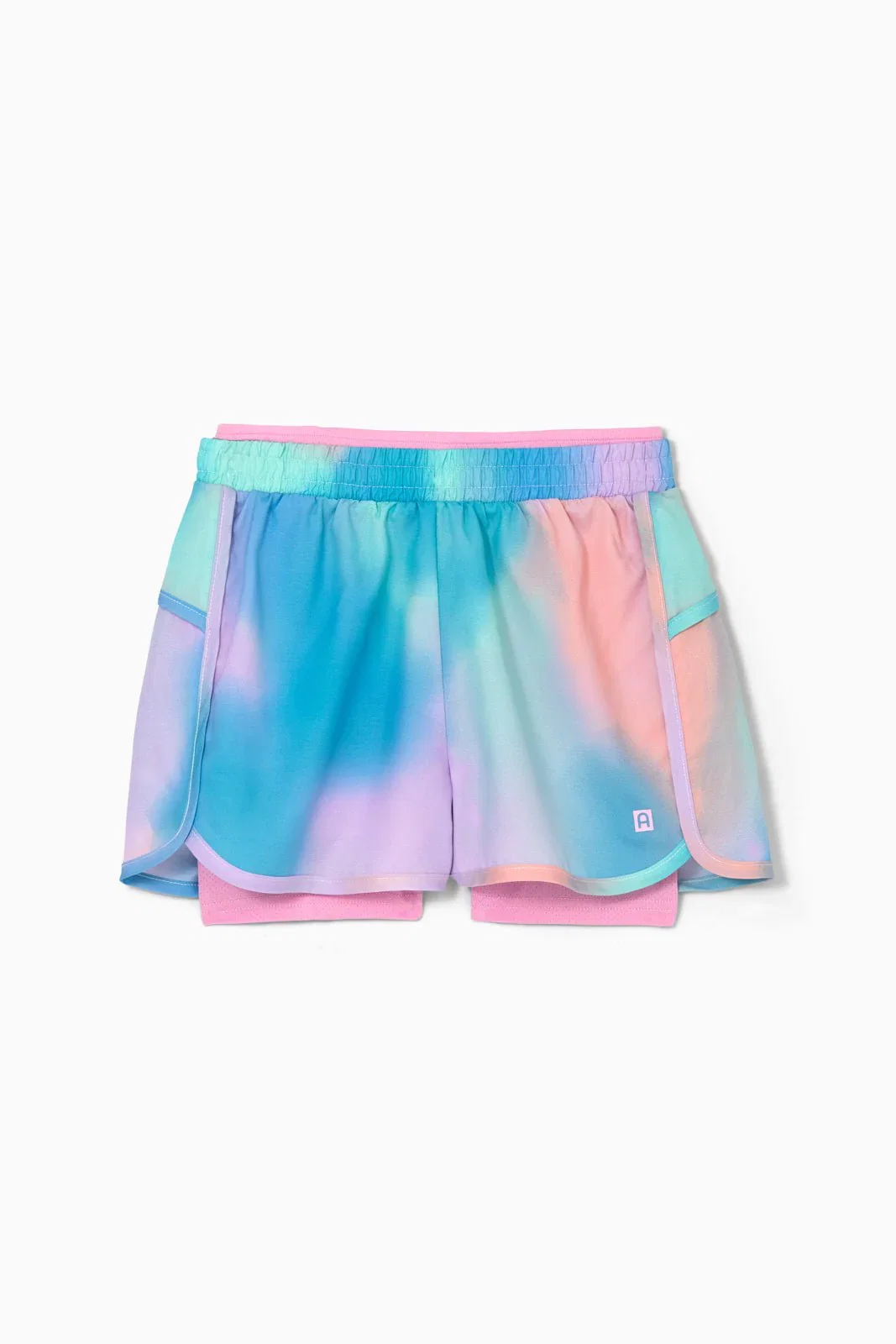 Image of Tie Dye Active 2-in-1 Short