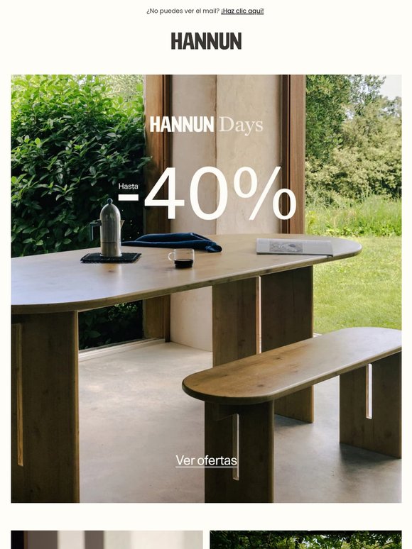 ¡Hannun Days por tiempo limitado!