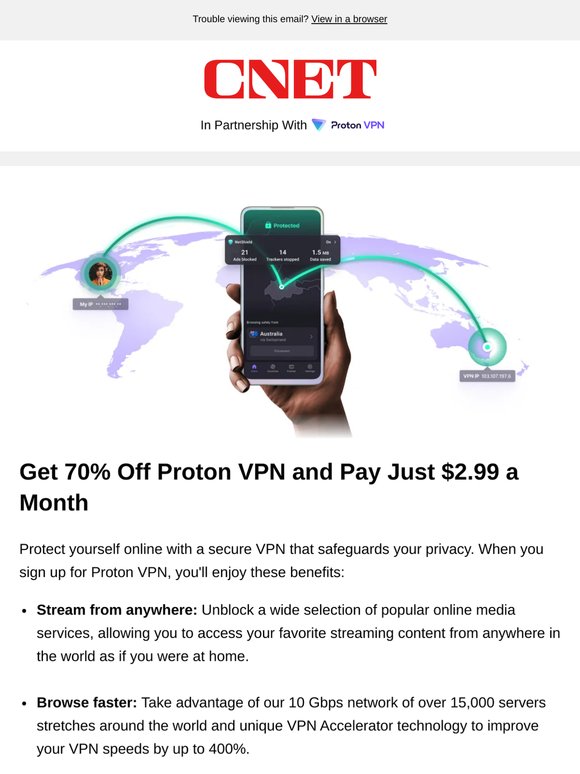 Get 70% Off Proton VPN and Protect Yourself Online