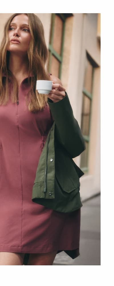 Olivie Shirt Dress