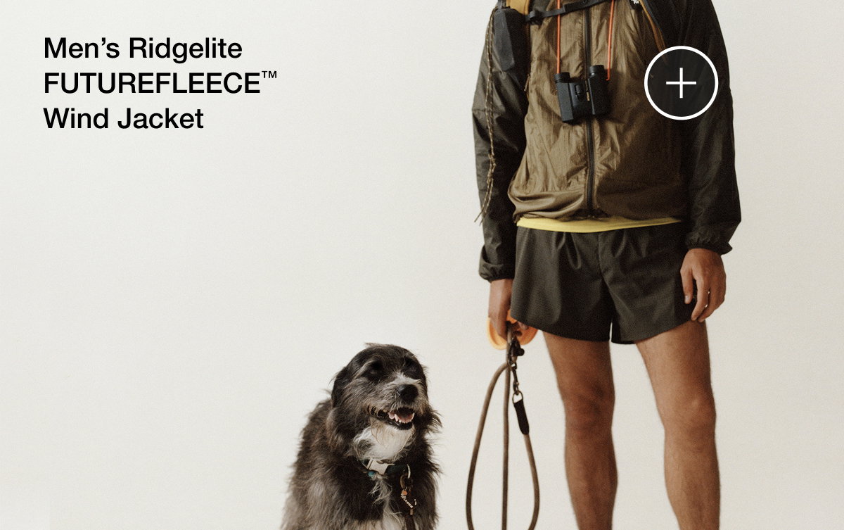 Men’s Ridgelite  FUTUREFLEECE™  Wind Jacket 