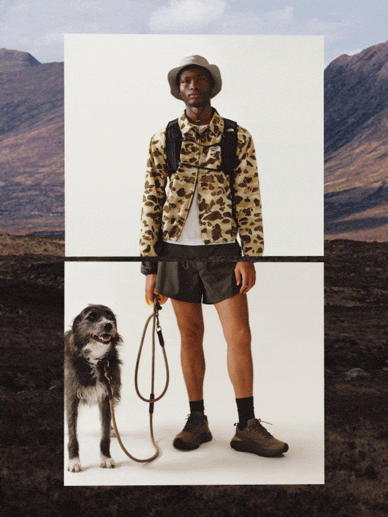 Hike in windproof comfort.