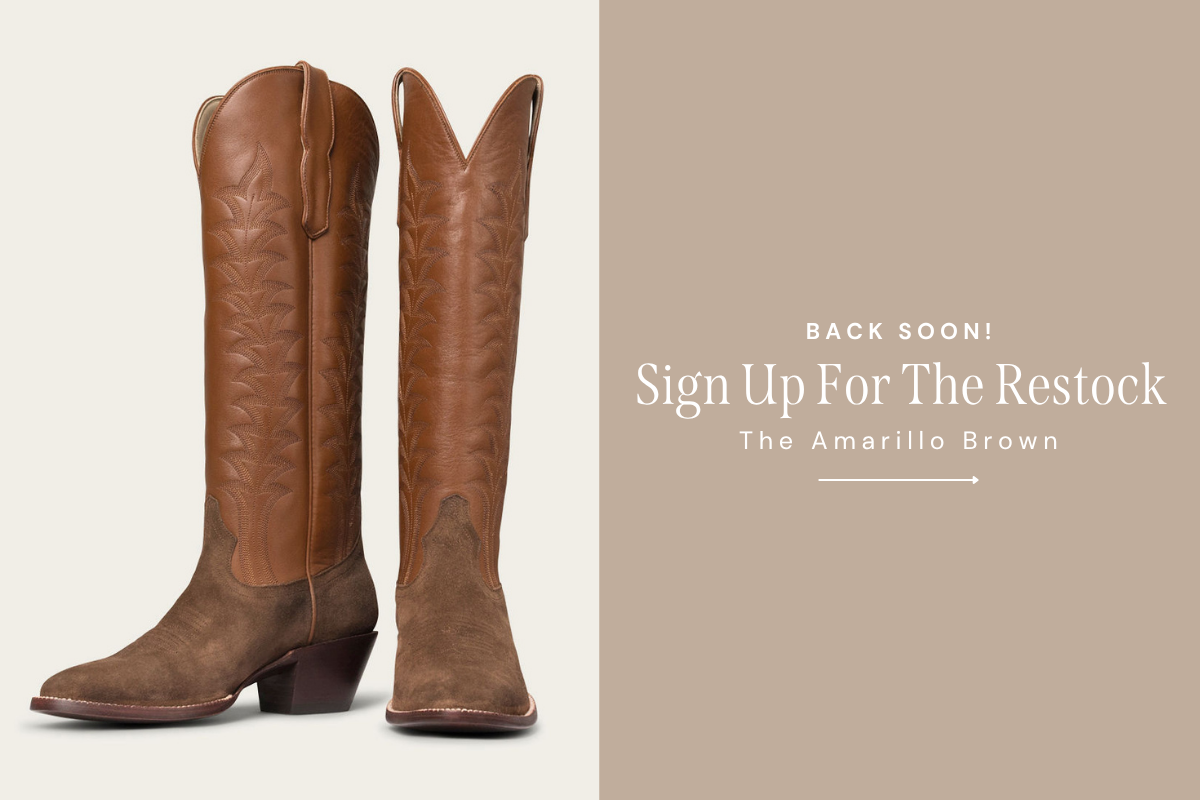 The Amarillo Boot Brown