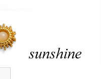 Loved By You Rock Crystal Sun Necklace