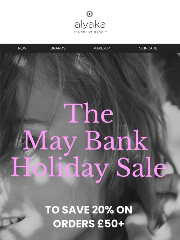 Hello —!A final chance to enjoy 20% off!