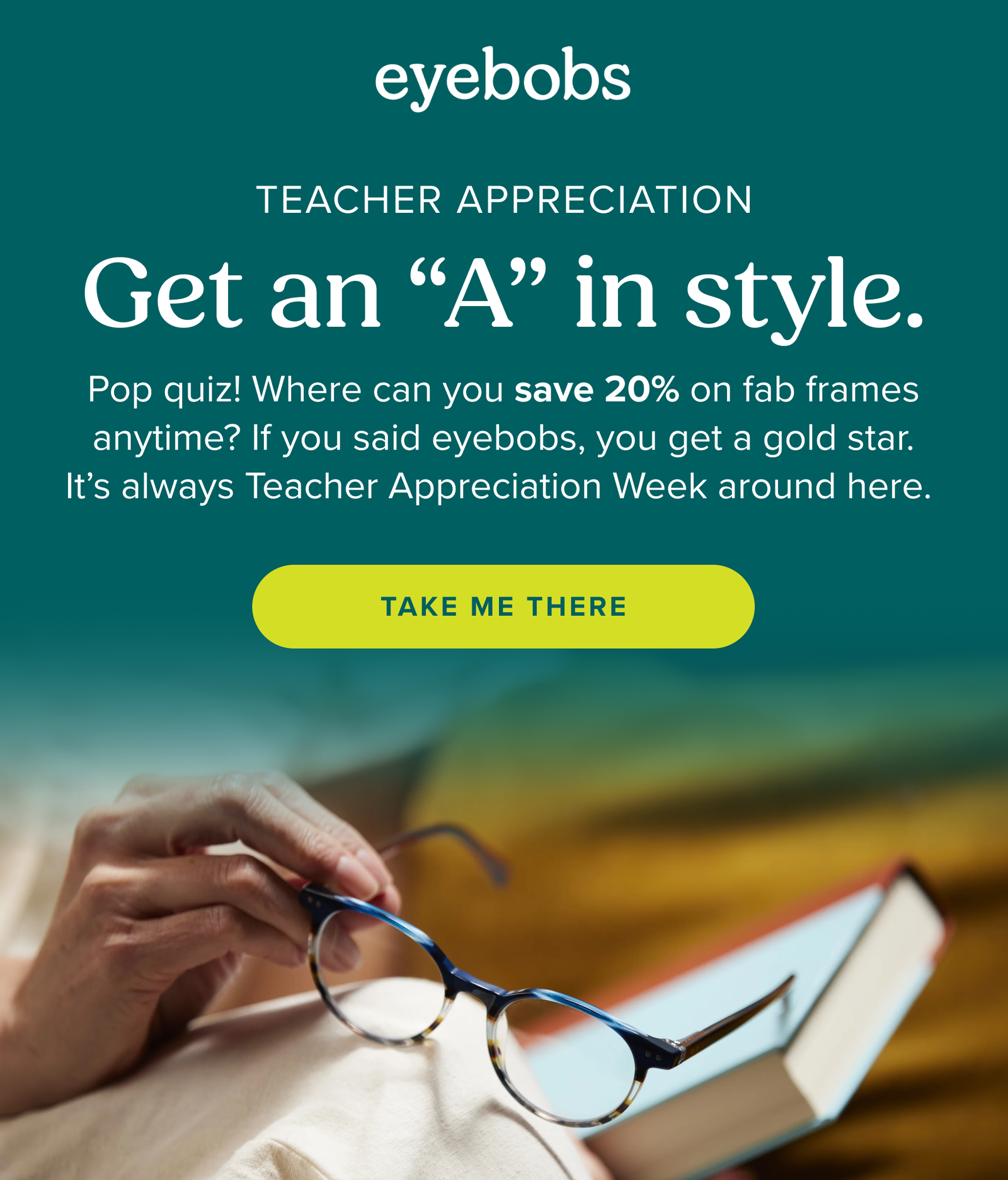 Get an “A”  in style.