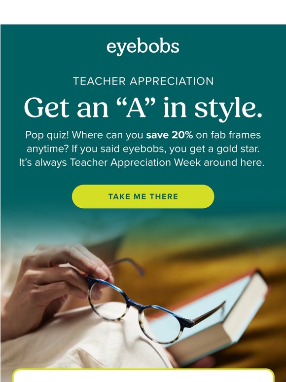 It’s always Teacher Appreciation Week around here.