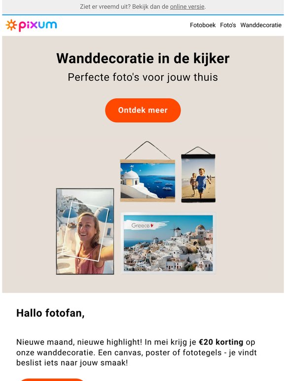 🖼️ Enkel deze maand: korting op wanddecoratie