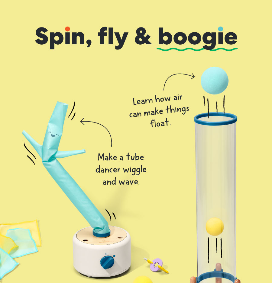 Spin, fly & boogie