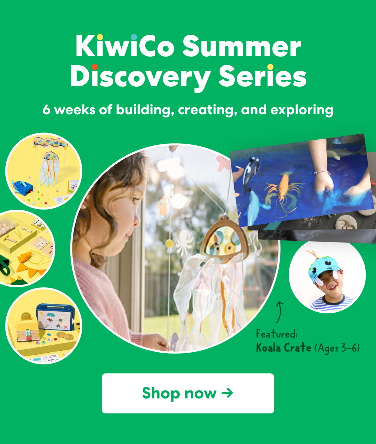 KiwiCo Summer Discovery Series: 6 weeks of building, creating, and exploring.