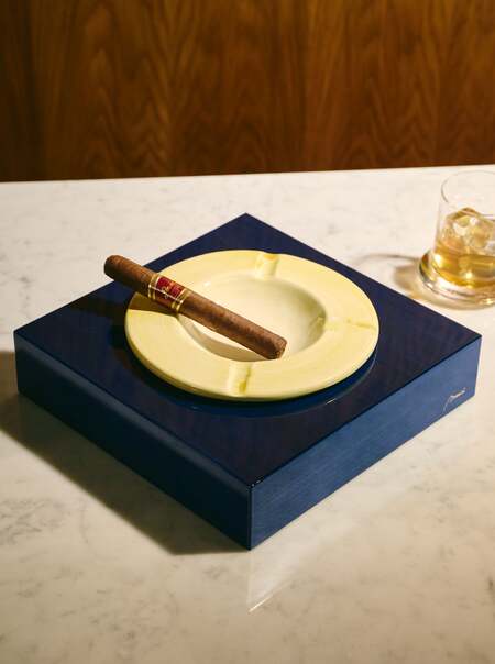 Roma Wood Ashtray