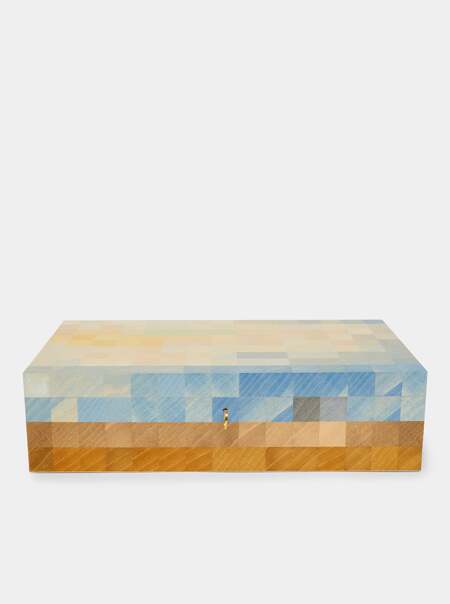 Martello Tower Wood Watch Box (10 Watches)
