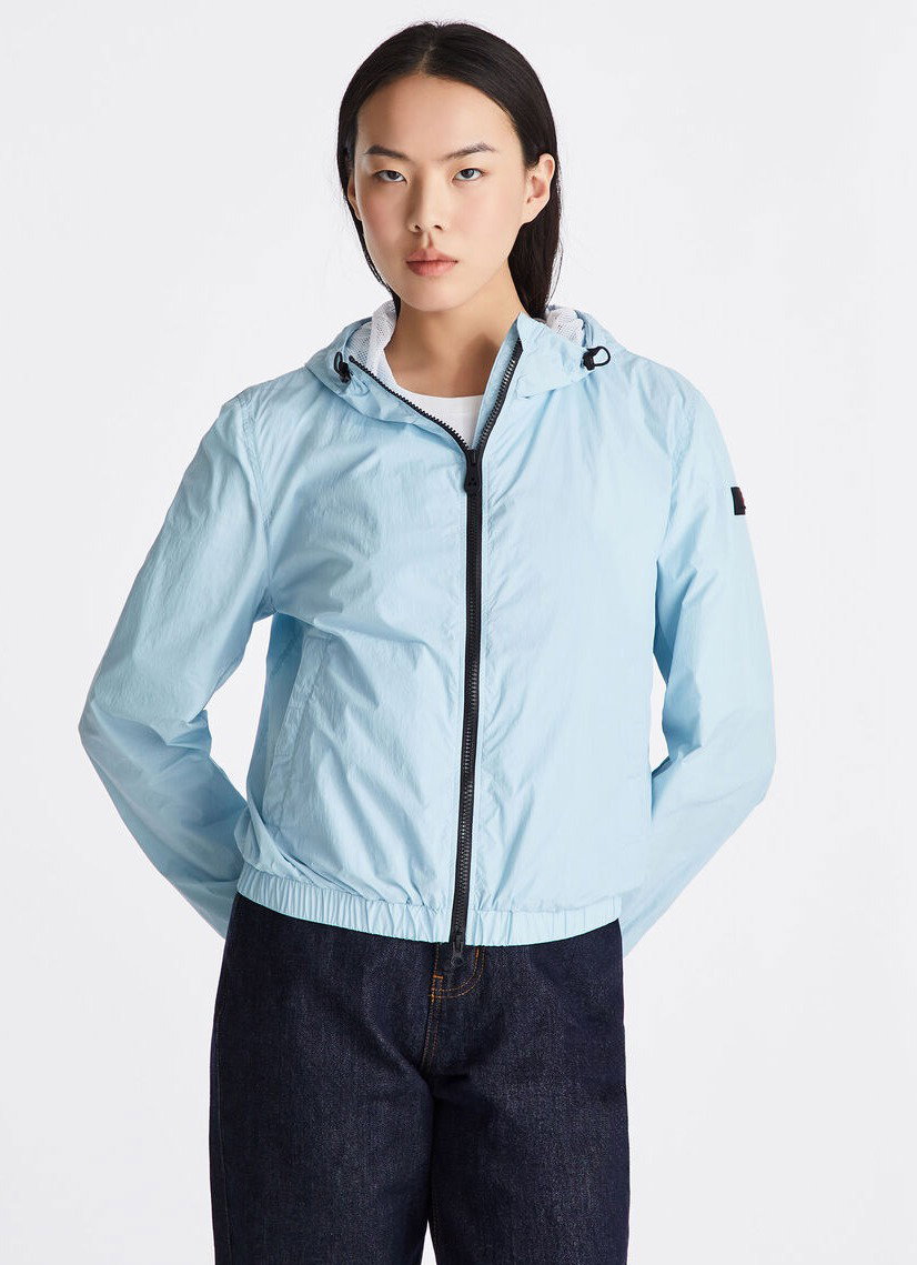 NIGLE SHORT D 02 Hooded rain jacket