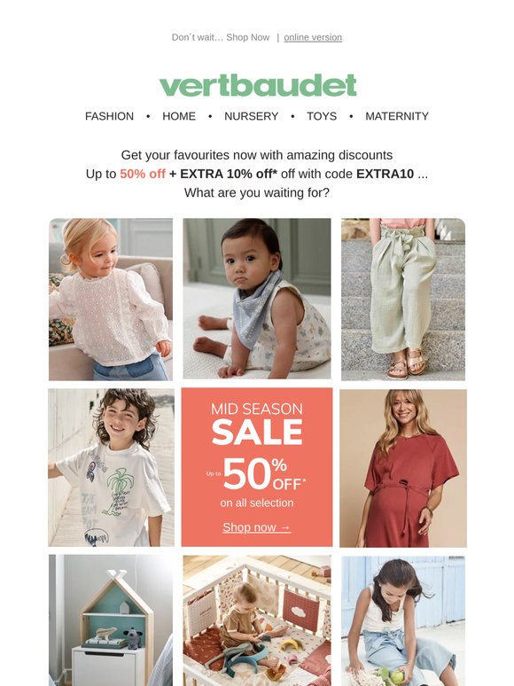 Did you check out our Mid-Season Sale yet⁉️