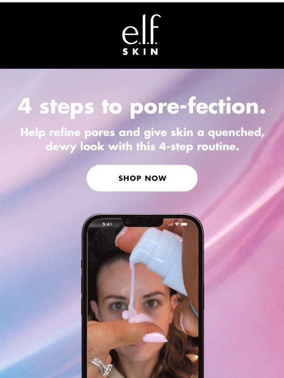 Dew more with your skin routine 🤩