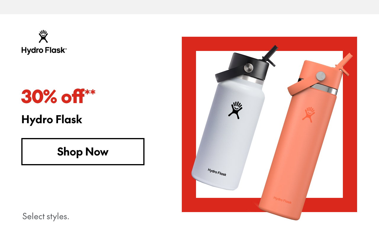 Hydro Flask
30% off
Our ticket price. Select styles.