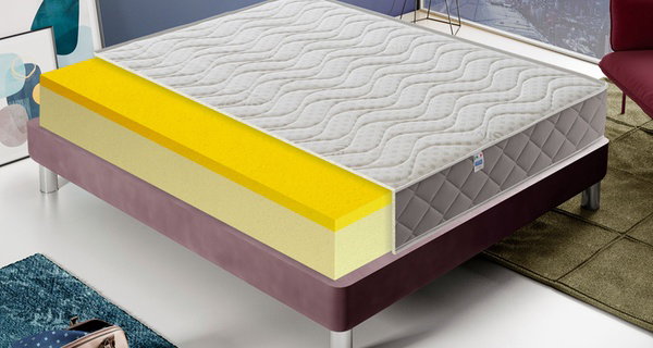 Matelas 13 zones en gel à mémoire de forme