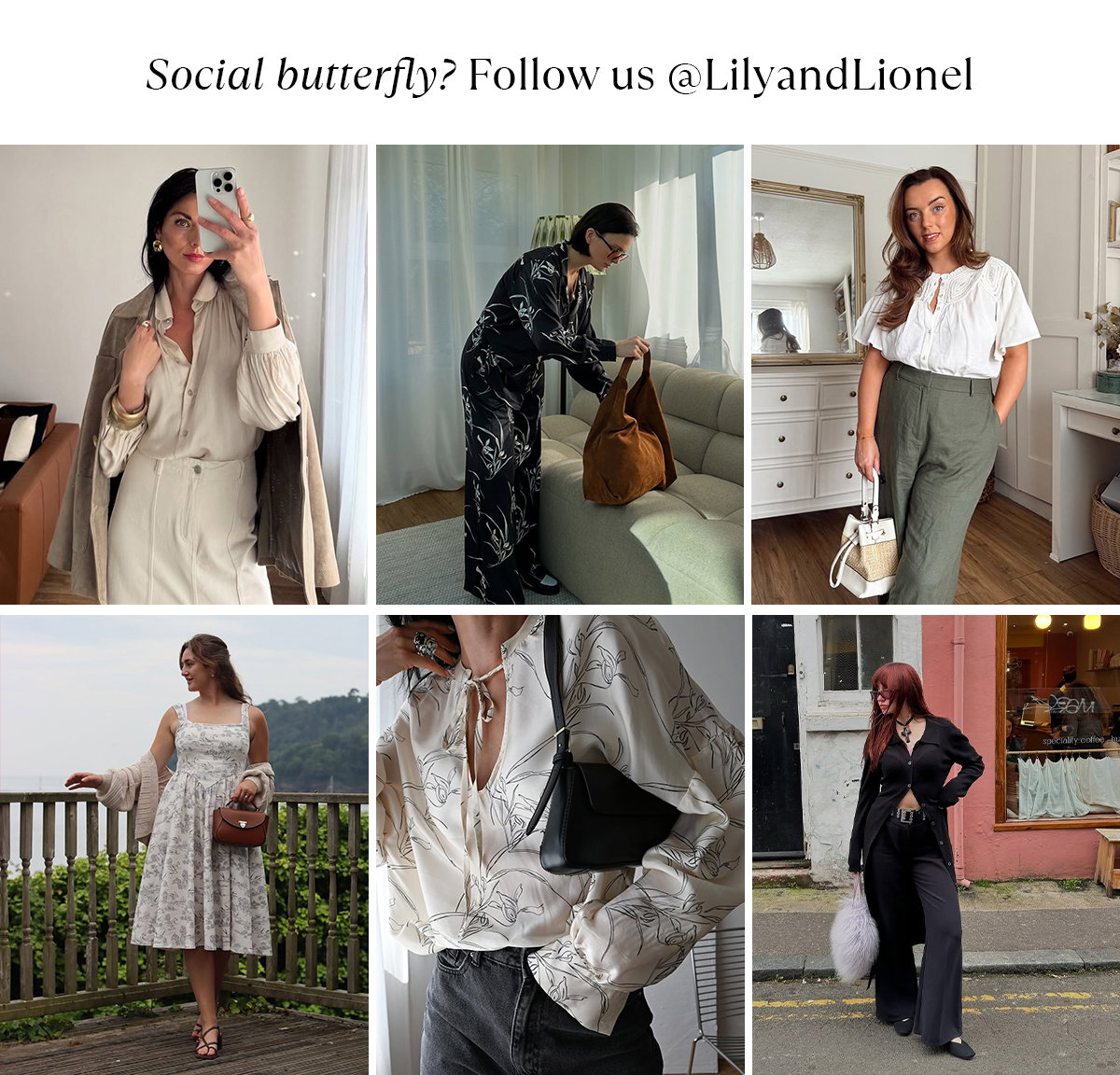 Follow us @lilyandlionel