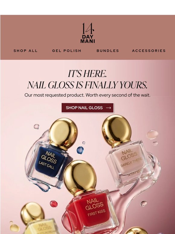 Nail Gloss Is Here...