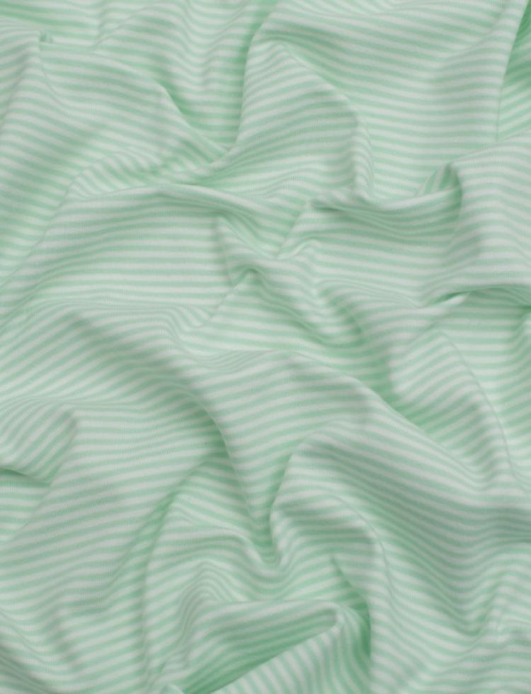 Minerva Core Range Cotton Jersey Stretch Knit Fabric Bright Mint