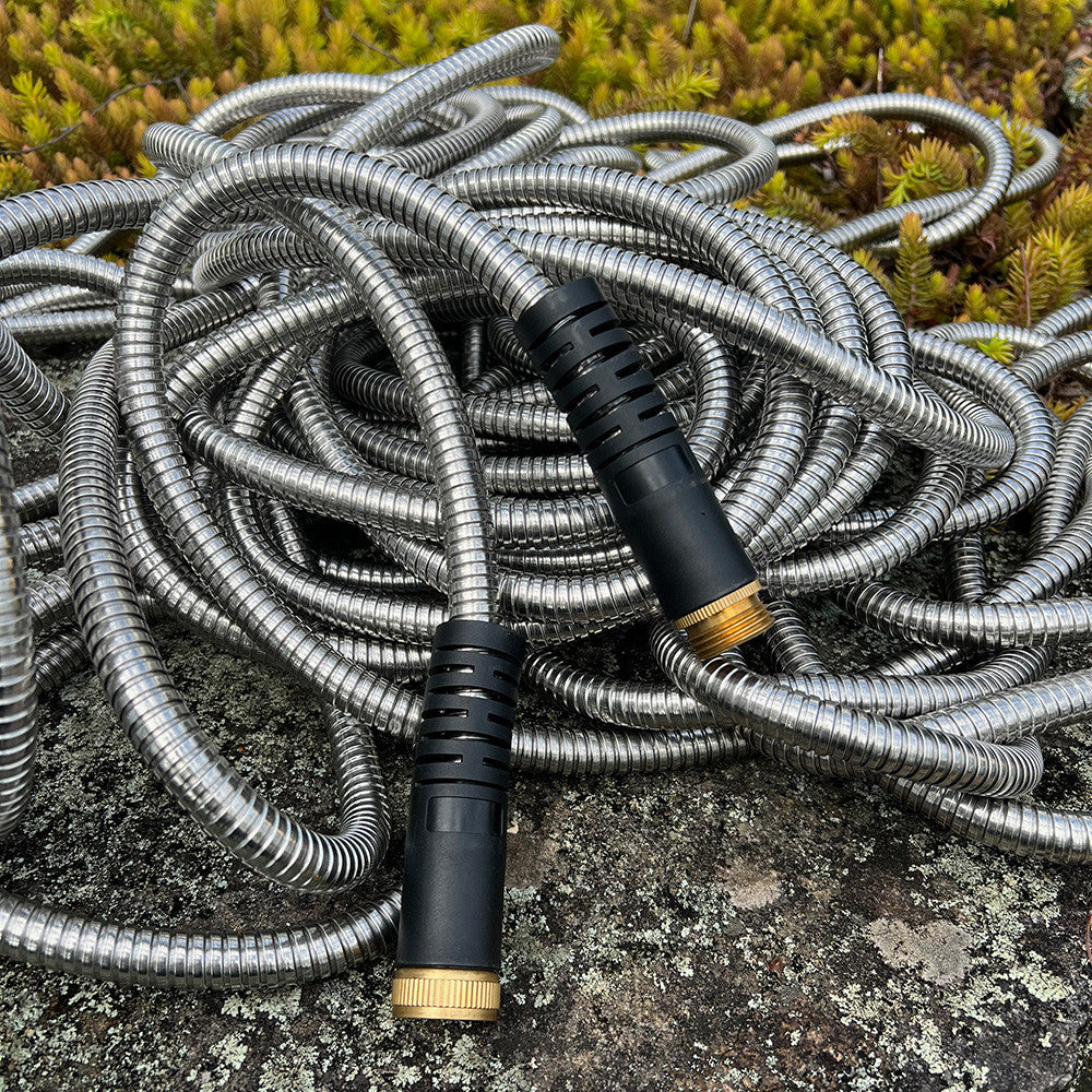 Image of 75 ft. Stainless Steel Garden Hose