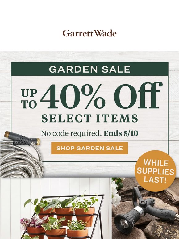 [Garden Sale] 40% off!