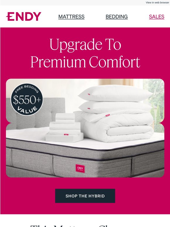 Don't compromise on luxury-level comfort 💎