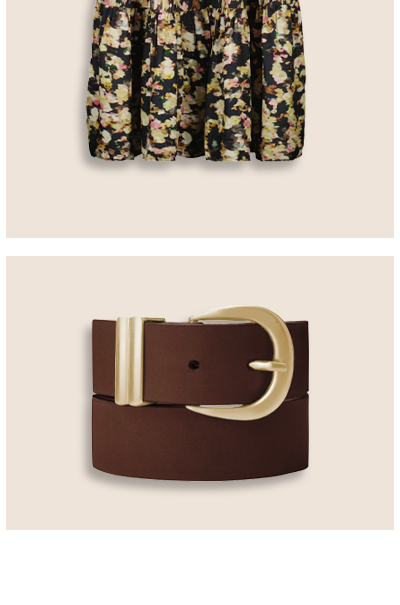 Baukjen Signature Gold Buckle Belt