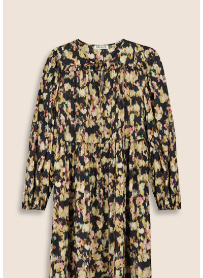 Cleo Printed Midi Dress