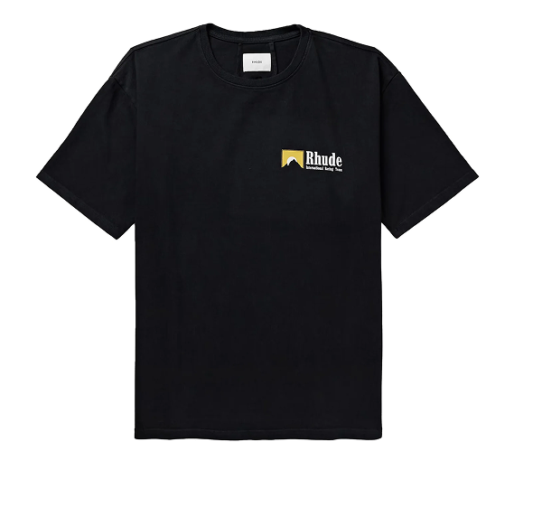 RHUDE INTERNATIONAL RACING LOGO T-SHIRT