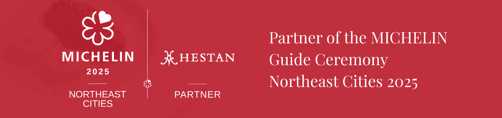 Michelin - PArtner of the Michelin Guide Ceremony Northeast Cities 2025